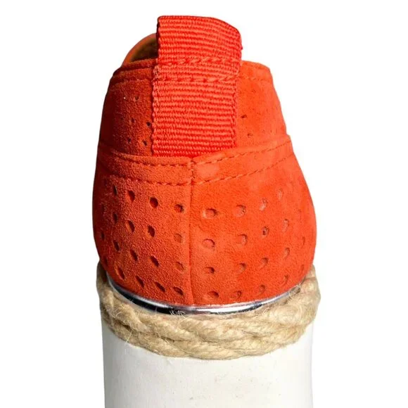 FRANCO SARTO Serla 2 Perforated Suede Platform Espadrille Loafers - Picture 7 of 10